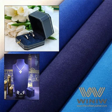 Rastlinski usnjeni material Alcantara za škatlo za uro