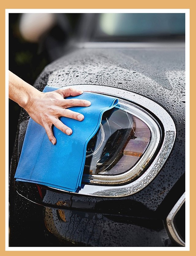 Faux Leather Car Window Washer Faux Leather Car Window Washer