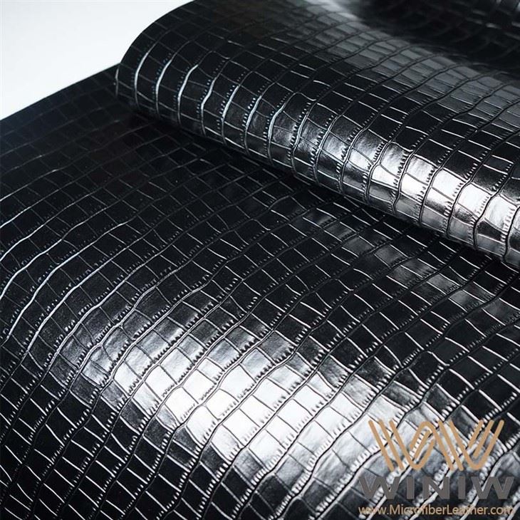 Grain-Free Faux Patent Leather For Shoes