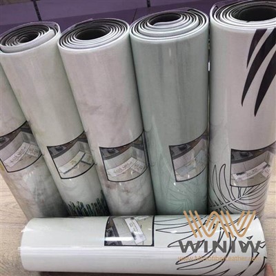 PVC material imitacija usnjene tkanine za talne preproge